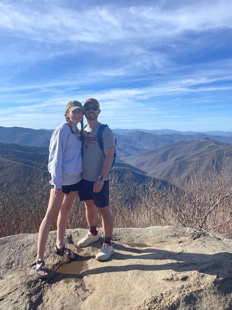 Cody’s first trip to the North Carolina mountains