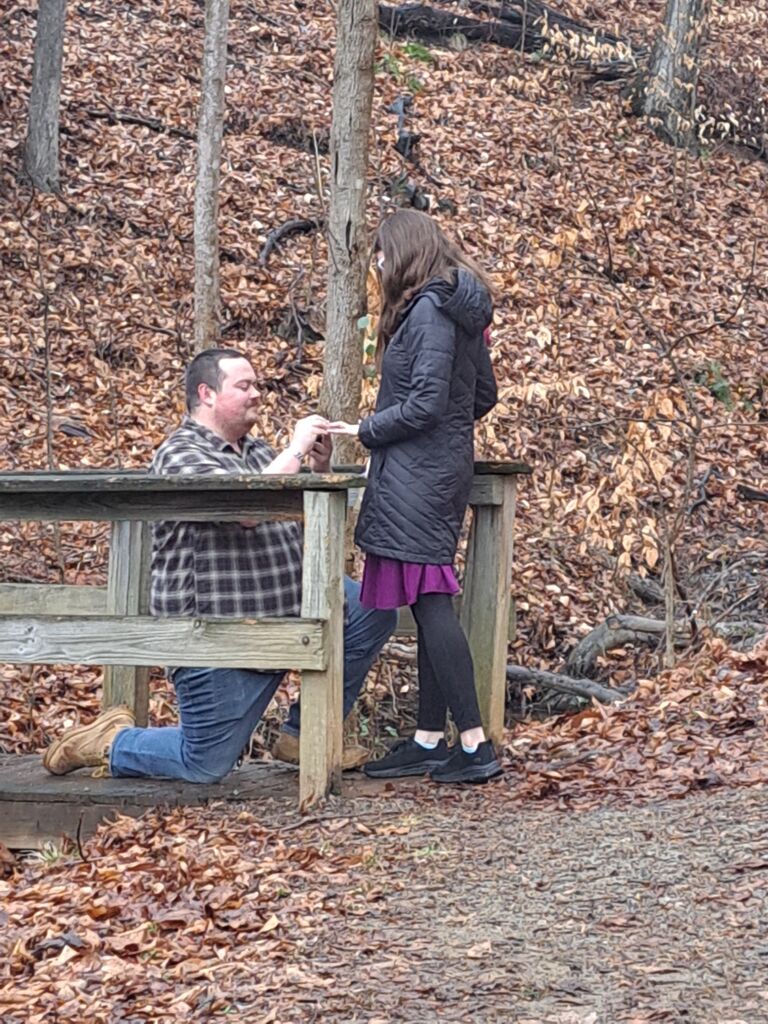 We are ENGAGED!!