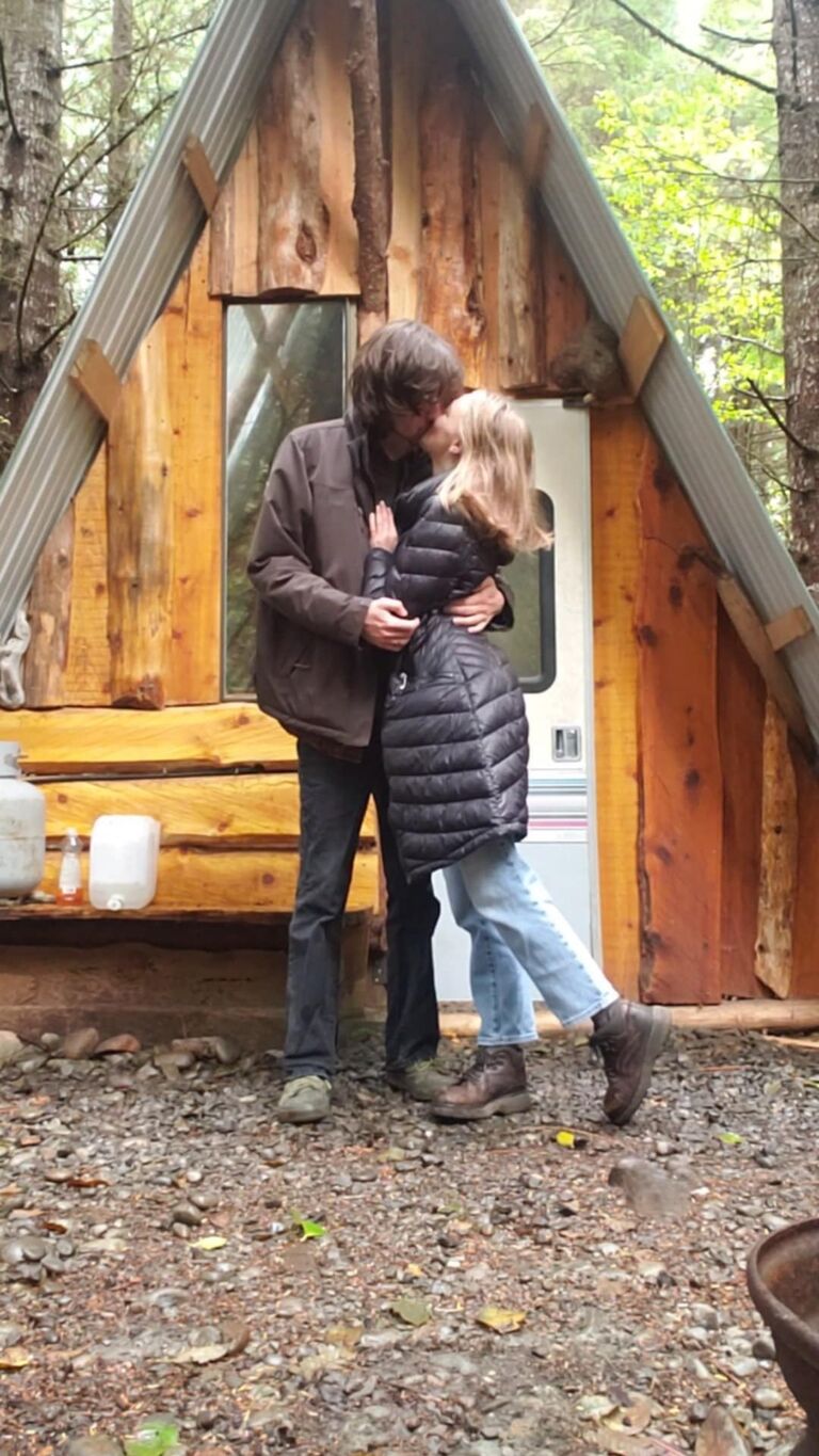 We spent our first few days being engaged in our own little slice of heaven <3
"I love you to Forks and back, My Love!"