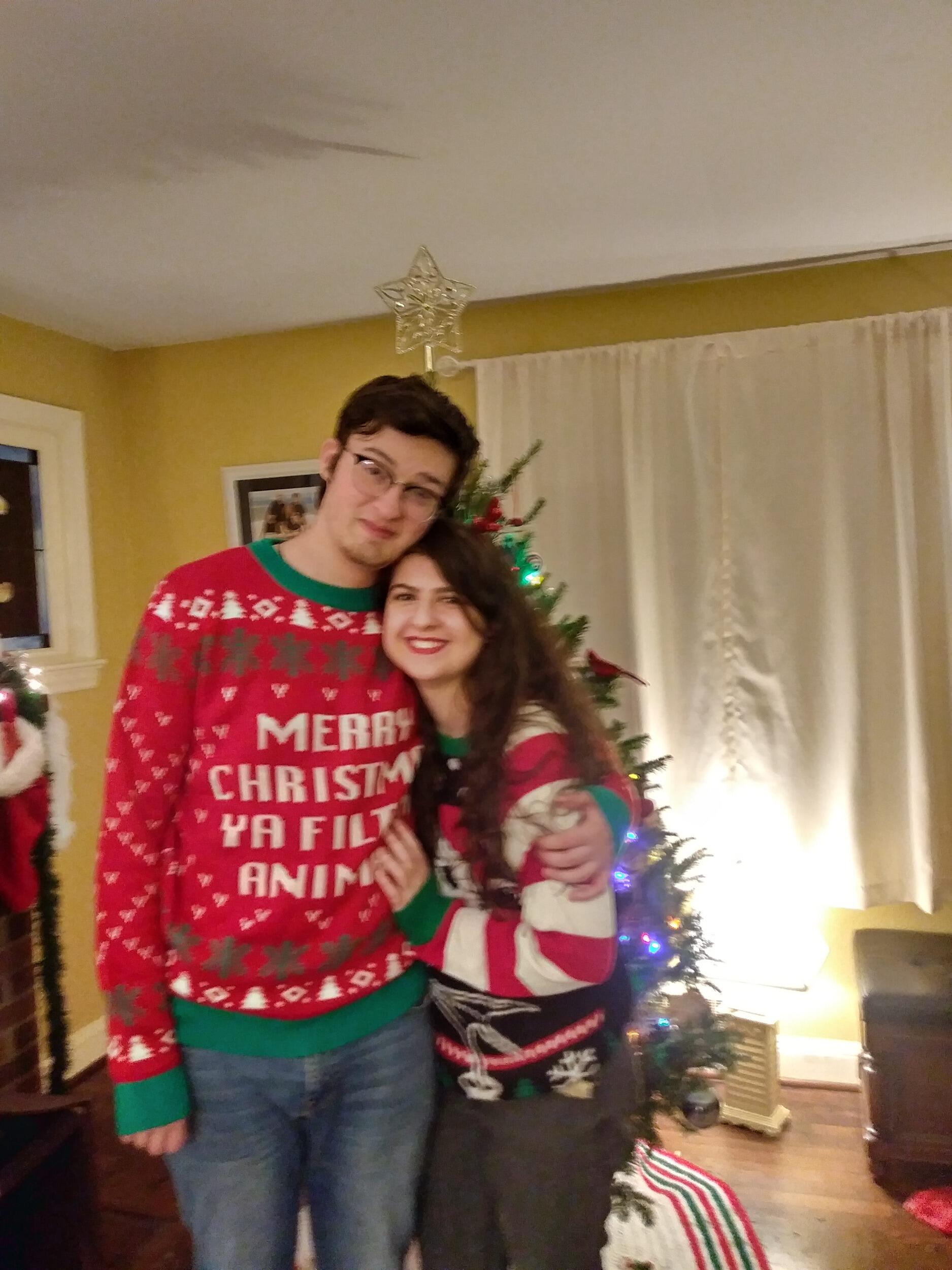 Our first Christmas together
