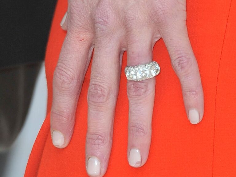 Nicole Kidman first Cartier engagement ring from Keith Urban.