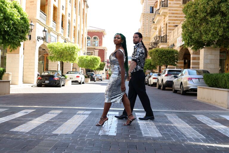 Ready to walk into their new chapter of life together