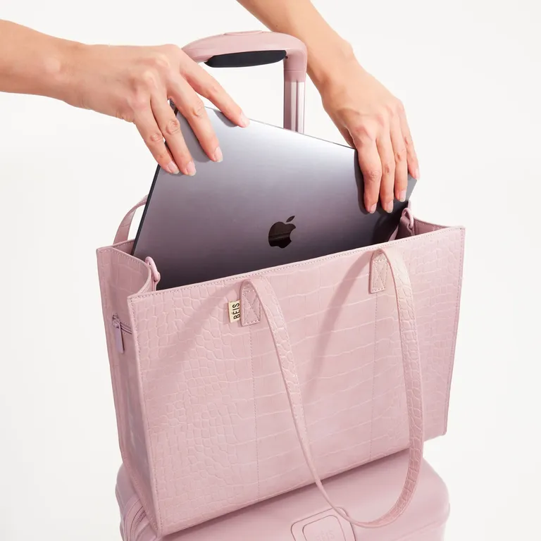 Pink work tote valentines day gifts for wife from BÉIS