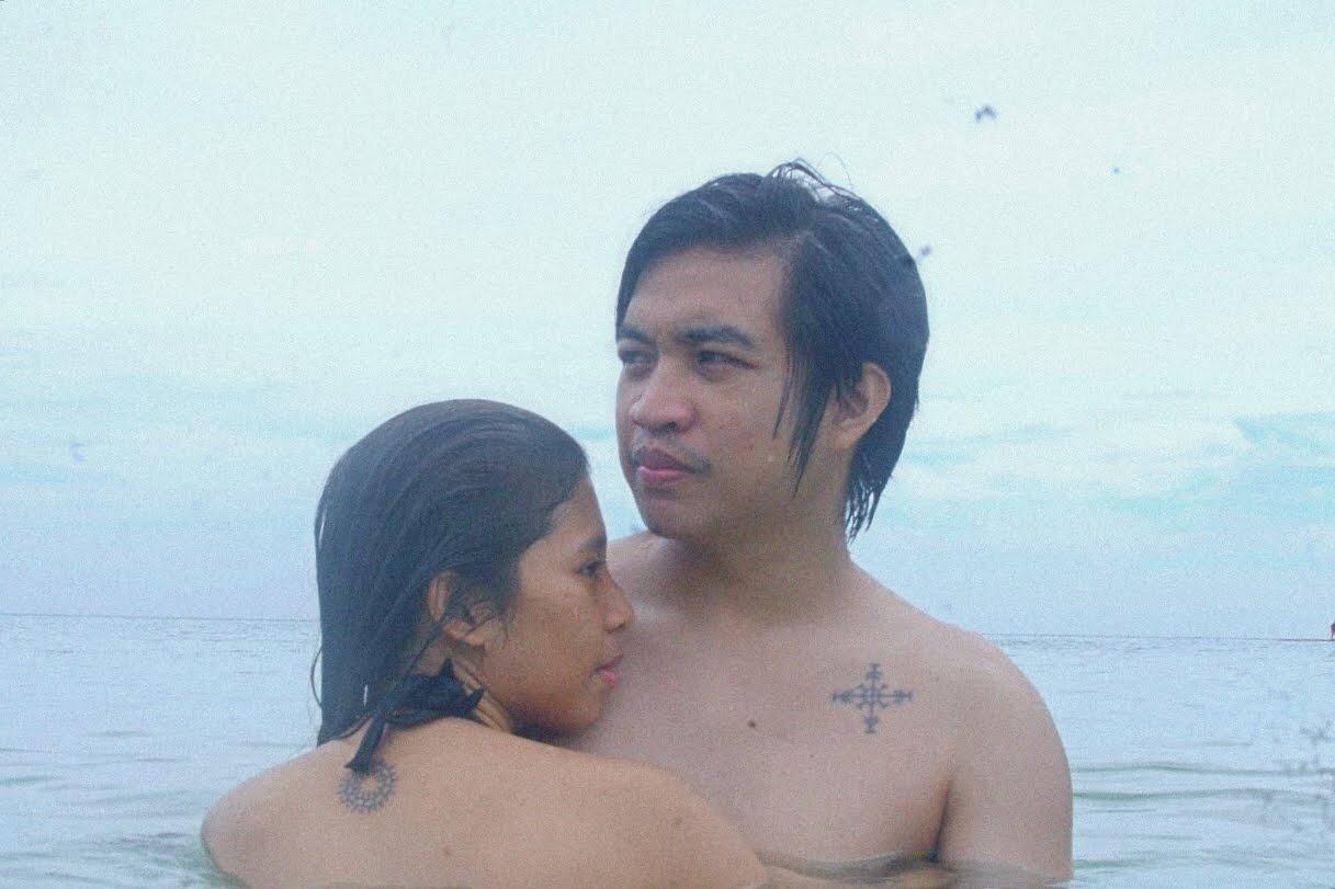 Right after we jump off the 40-feet cliff diving spot, Laki Beach
