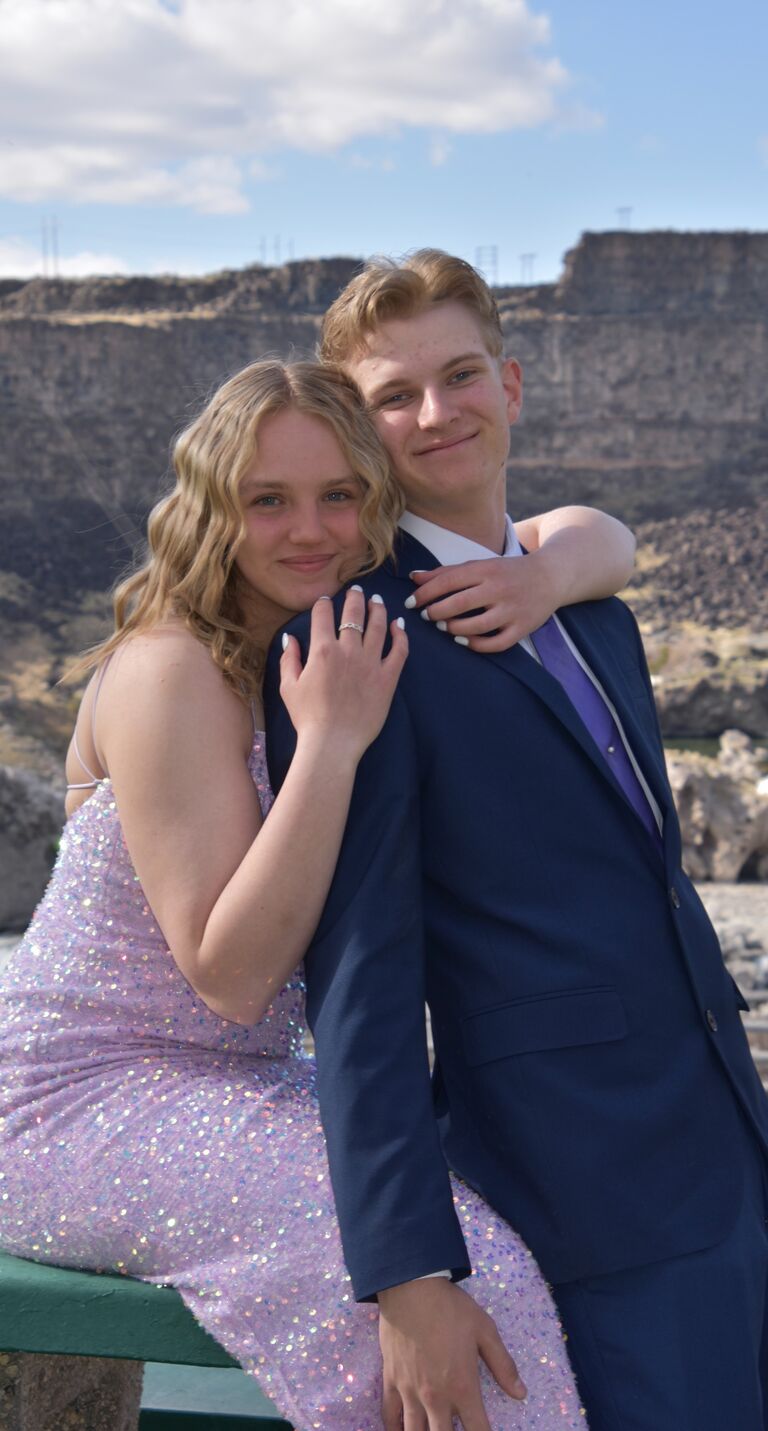 Our first prom together! so many fun dances shared and conversations had. what a blast it was to spend our Junior prom together.