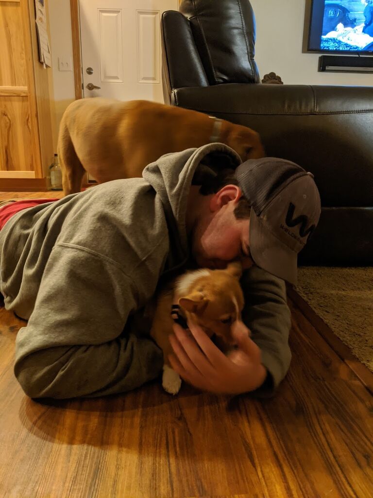 Welcoming Chad & Mary's new puppy, Mabel! <3