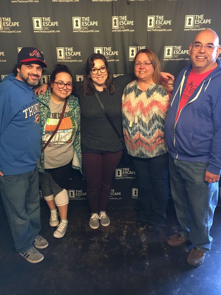Escape Room with the fam!