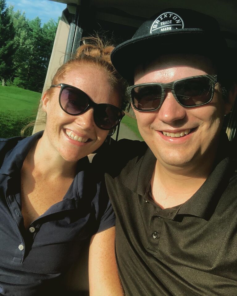 First time golfing together