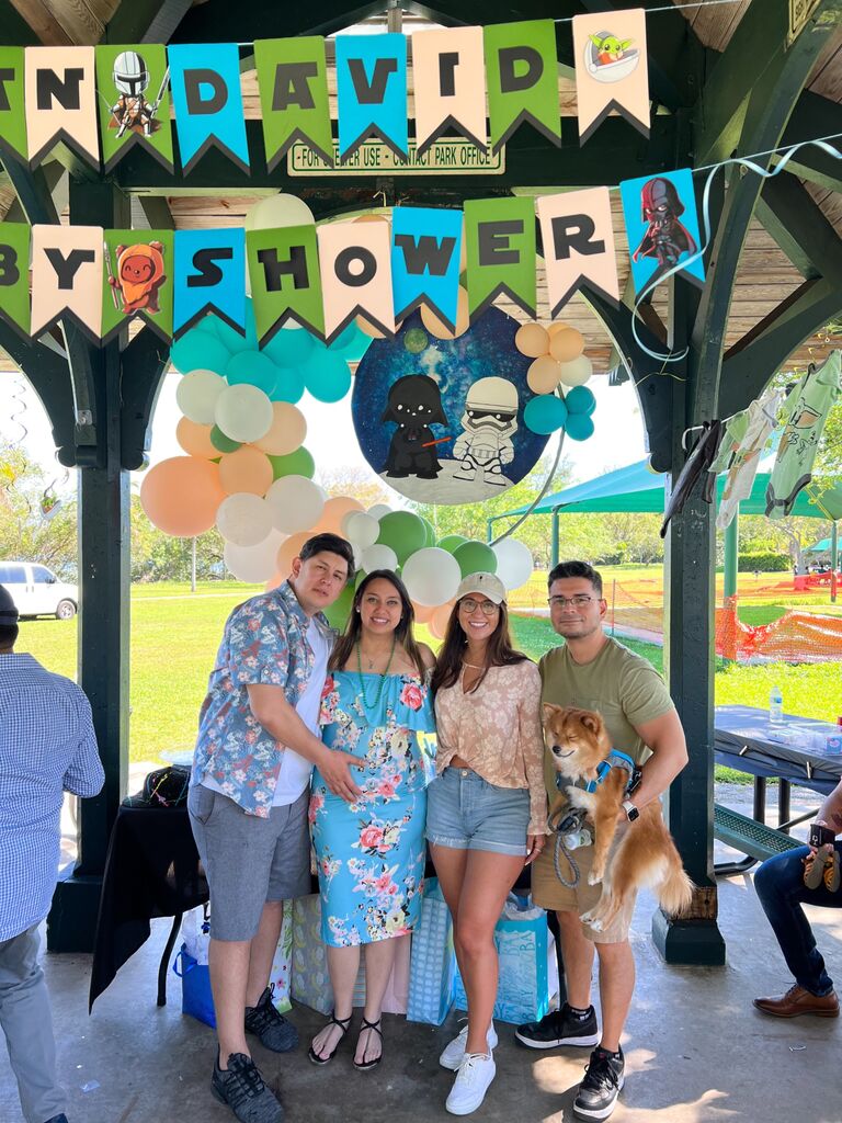 Nicole and Ricky’s baby shower for baby Logan