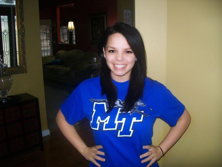 Hannah moves from her hometown to Murfreesboro, TN to attend Middle Tennessee State University