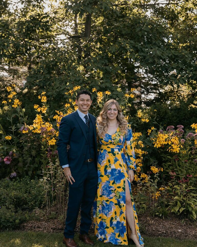 Brandon's sister got married!