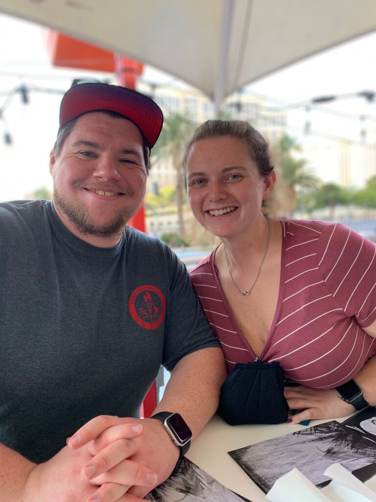 Our first vacation together! Spending a few days in Las Vegas, Nevada to celebrate Julie finishing another block of medical school.