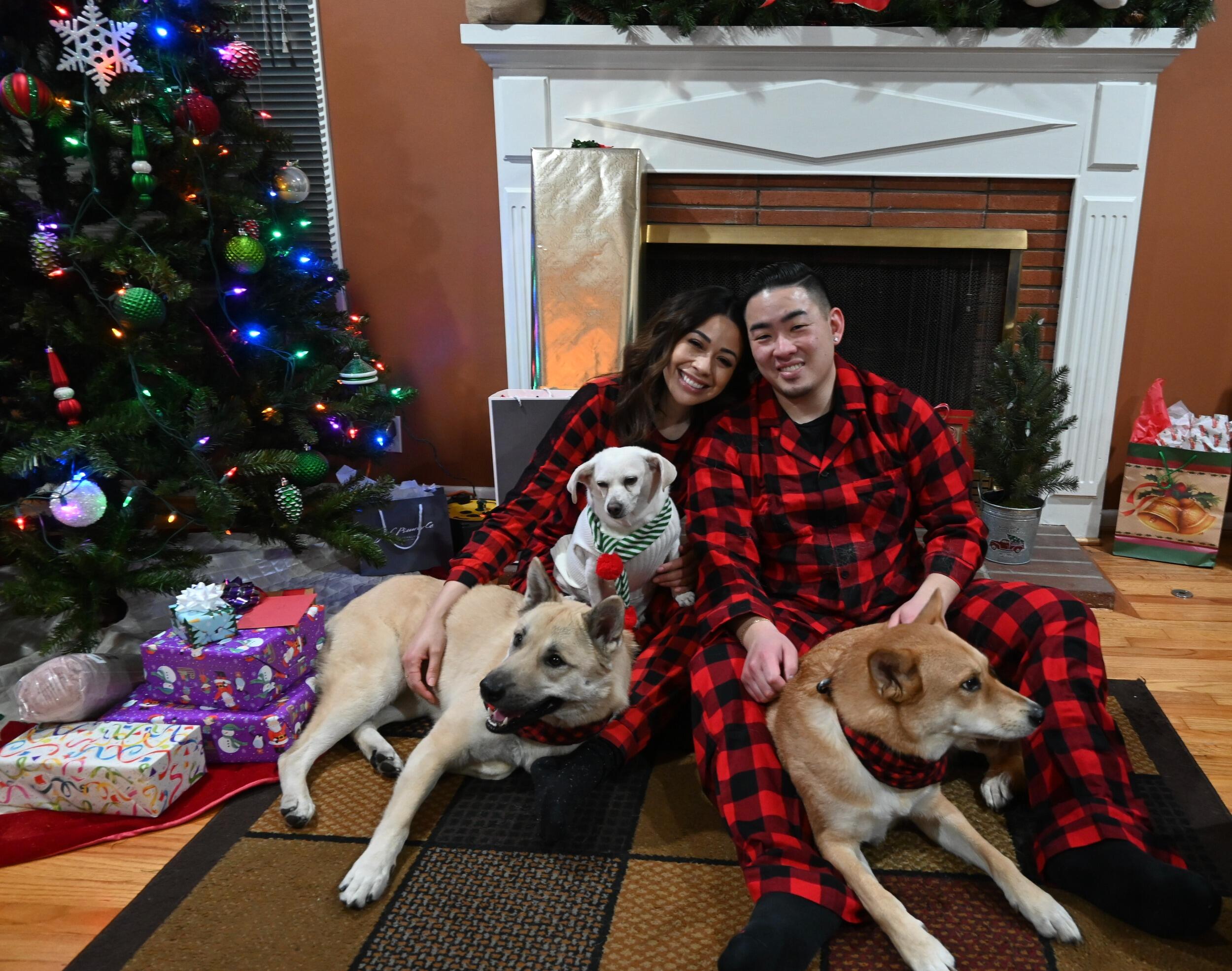 Holiday photos with the children