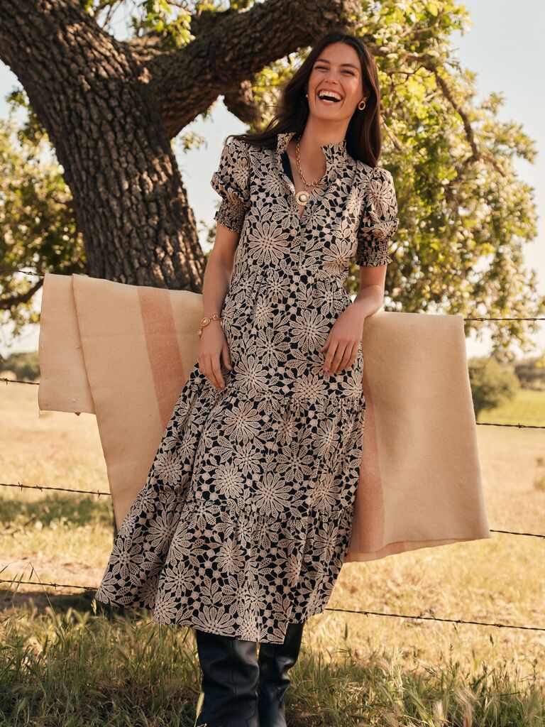 32 Best Bump-Friendly Maternity Wedding Guest Dresses