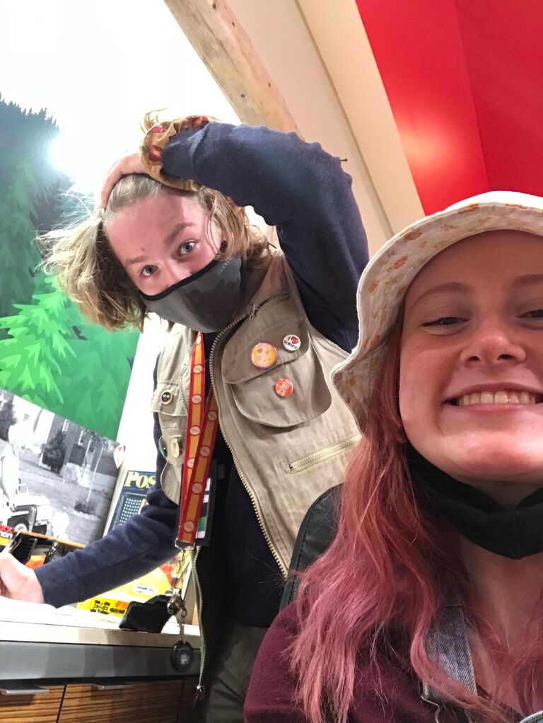 Doyle, looking for a job during the Covid era, re-connected with Laura as he heard there was an opening at a kids toy store she worked at in the MOA!