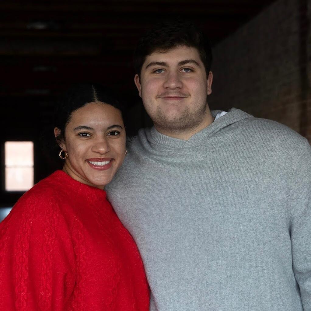 Our first Christmas in college!