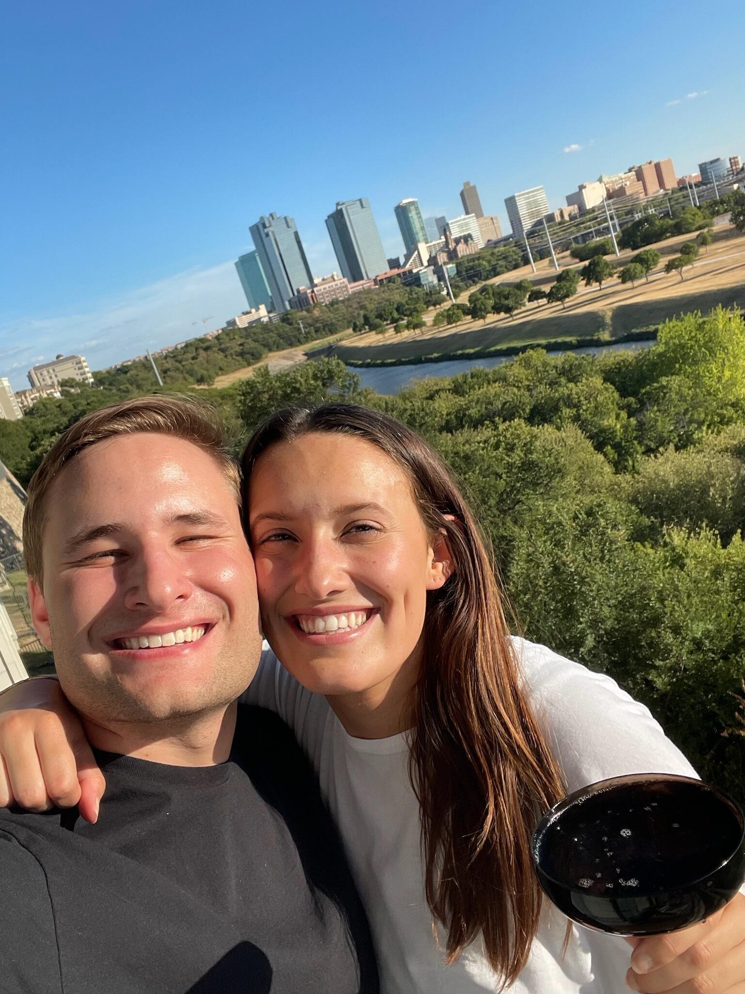 They celebrate finishing the bar exam and get ready to set out on their post-bar trip to Europe! 