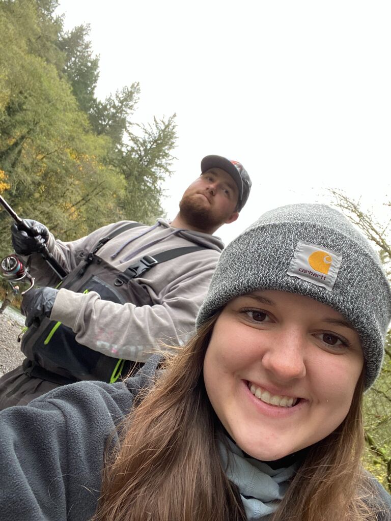 First time Drift Boating the Kilchis River together