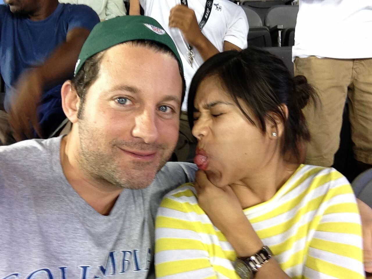 1st and last Jets game!  P.S. Jets lost to Giants 