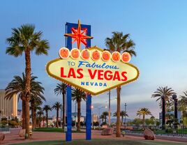 Welcome to Las Vegas sign on the strip