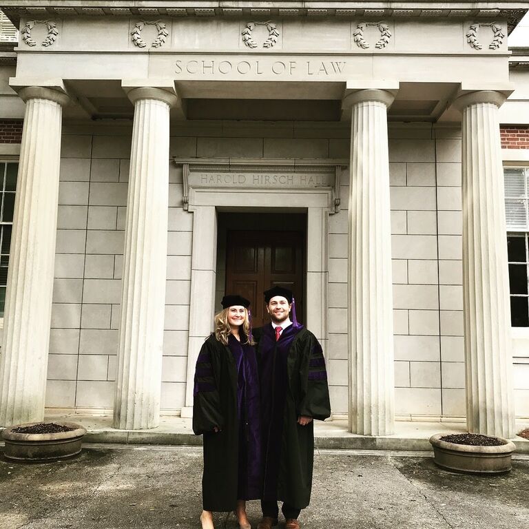 Graduation from UGA Law!