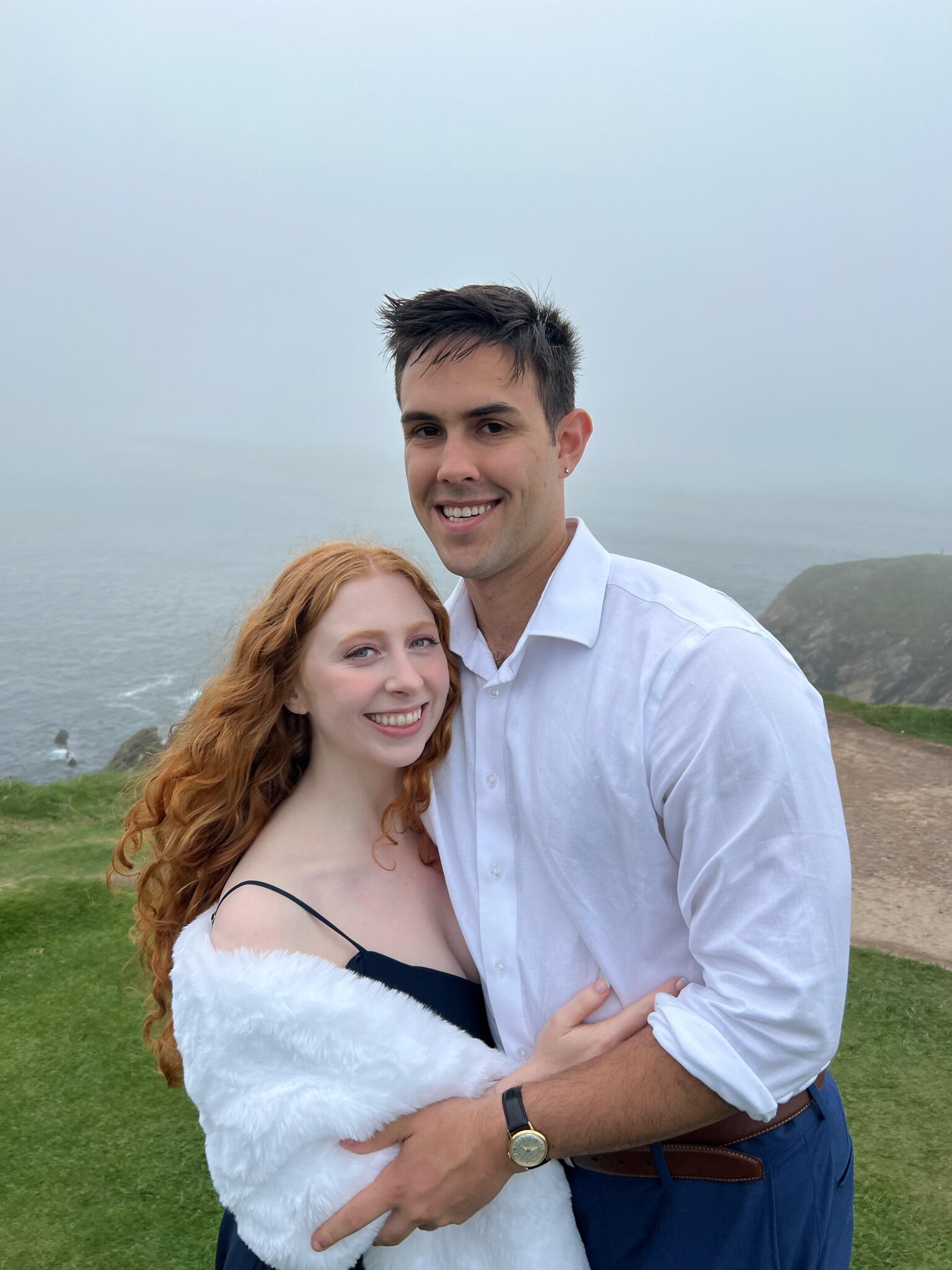 Why experience clouds and rain with passive aggressive Seattleites when you can with friendly sheep and lambs? They enjoyed their time at Jeff and Cheryl's wedding at the only Western European nation that still likes Americans. 