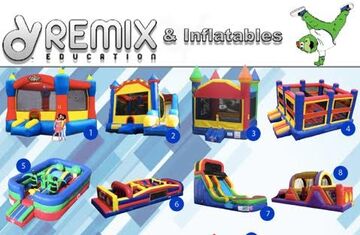 Remix Education and Inflatables - Party Inflatables - Lexington, KY - Hero Main