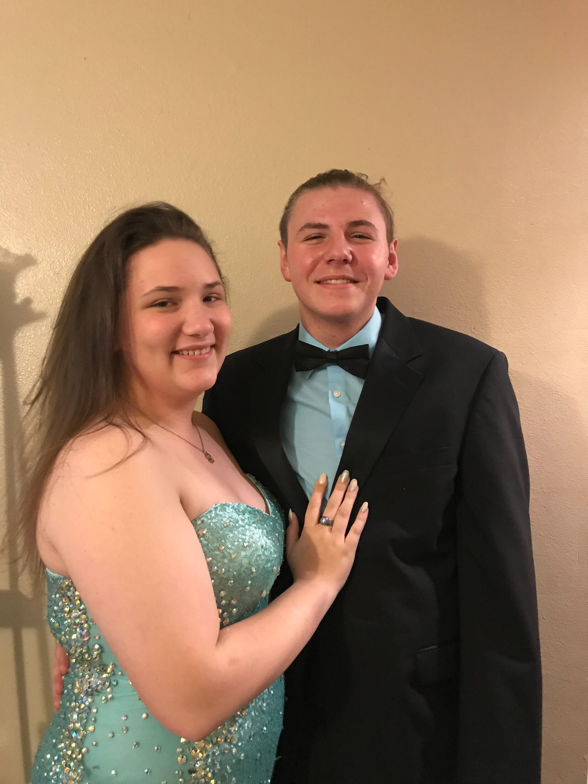 1st Mardi Gras Ball together