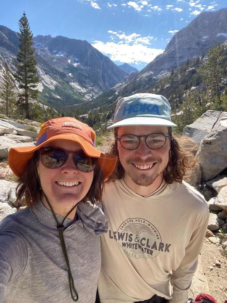 We spent the next year or so traveling to the mountains as much as possible, from ski trips to backpacking trips. Destinations included California, Colorado, North Carolina, Montana, Wyoming, and Spain.