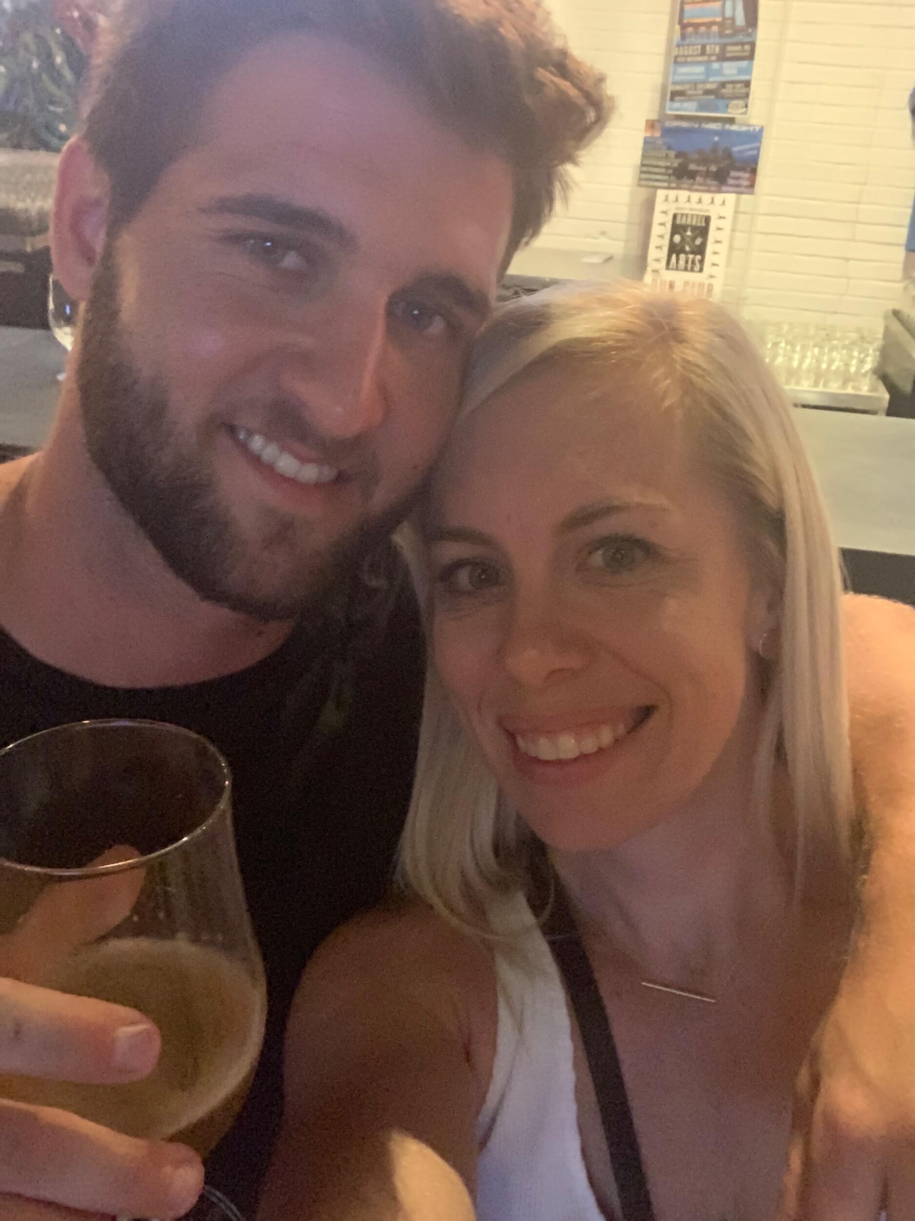 Eric and I met by total chance. It was that right time, right place kind of moment. He walked up to me and struck up a conversation. Five years later that by chance conversation will turn into “I-Do.”