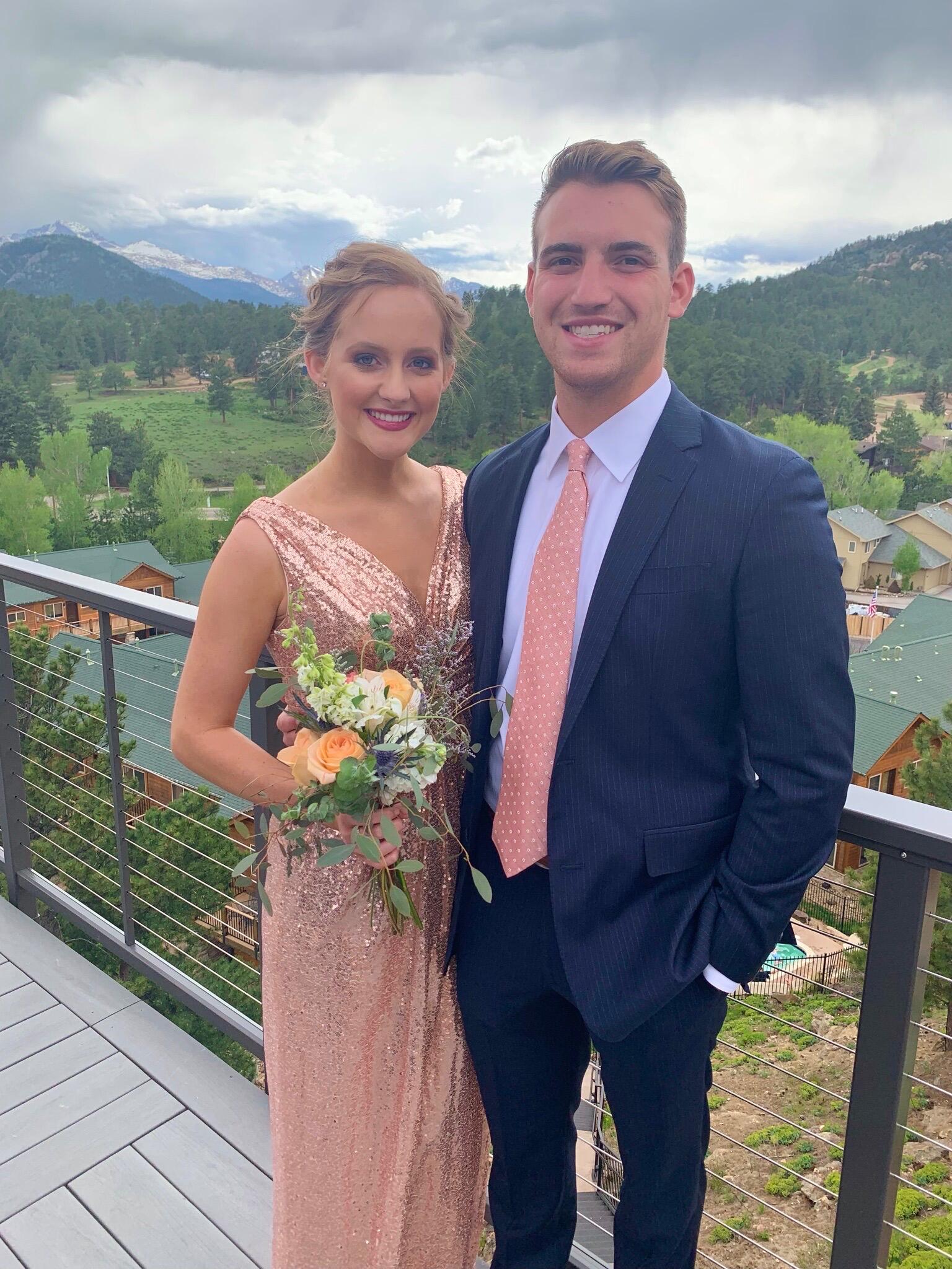 Estes Park, Colorado for the wedding of Jenny’s cousin Lauren and her husband Keegan