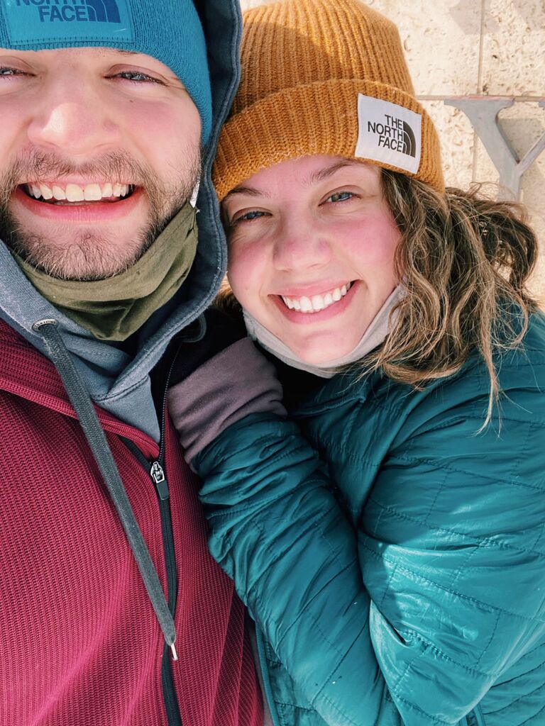 Keeping warm during the infamous Texas snow storm! 
