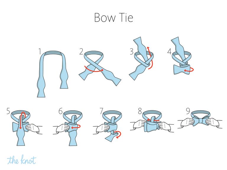 How to Tie a Bow Tie Easy StepbyStep Video