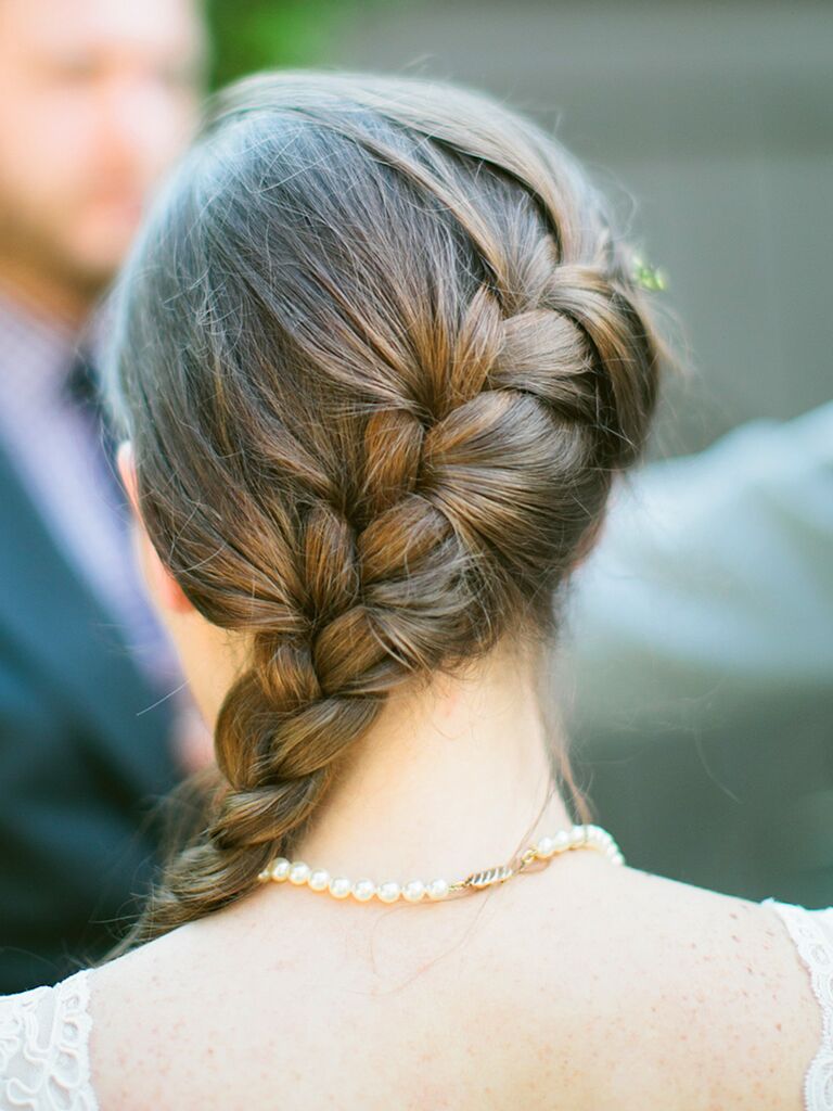 wedding hairstyles with braidsimage