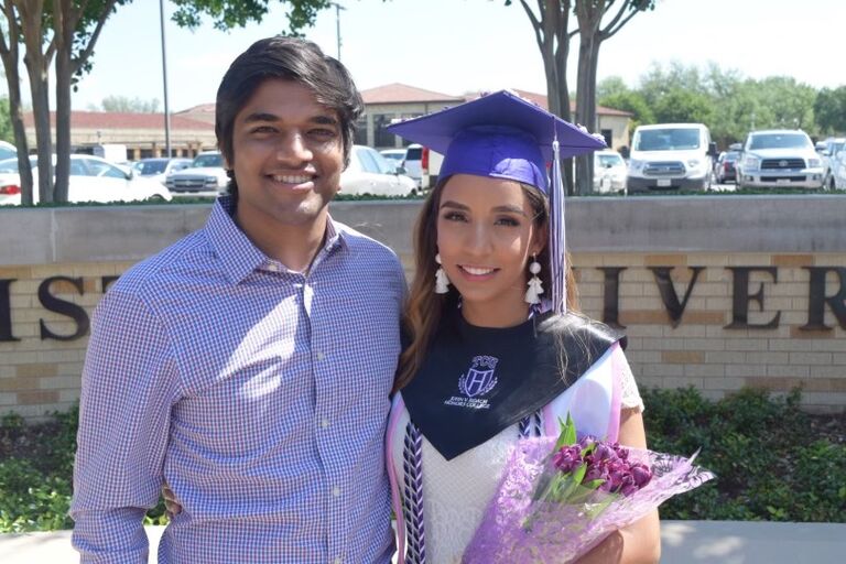 Viktoria graduated from TCU with her Bachelors of Science in Neuroscience!