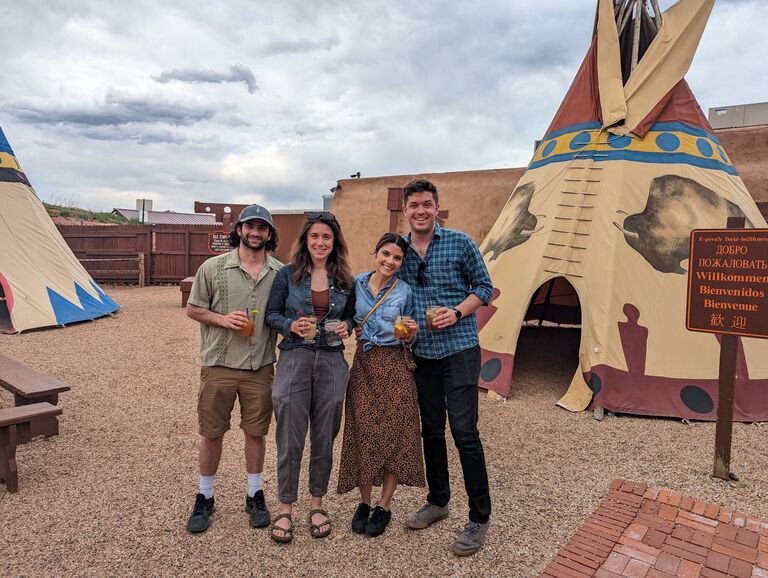 James and Tasha join the Sullivan crew for cocktails at The Fort in Morrison, CO