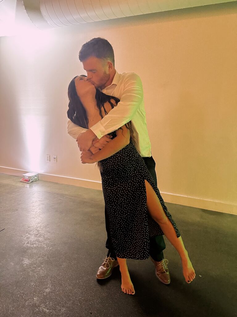 our first wedding date!