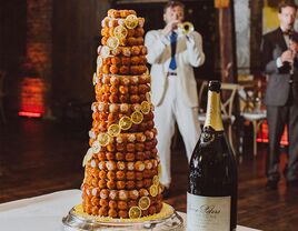 Wedding croquembouche