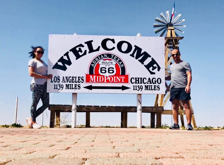 Route 66 Midpoint - Adrian, TX