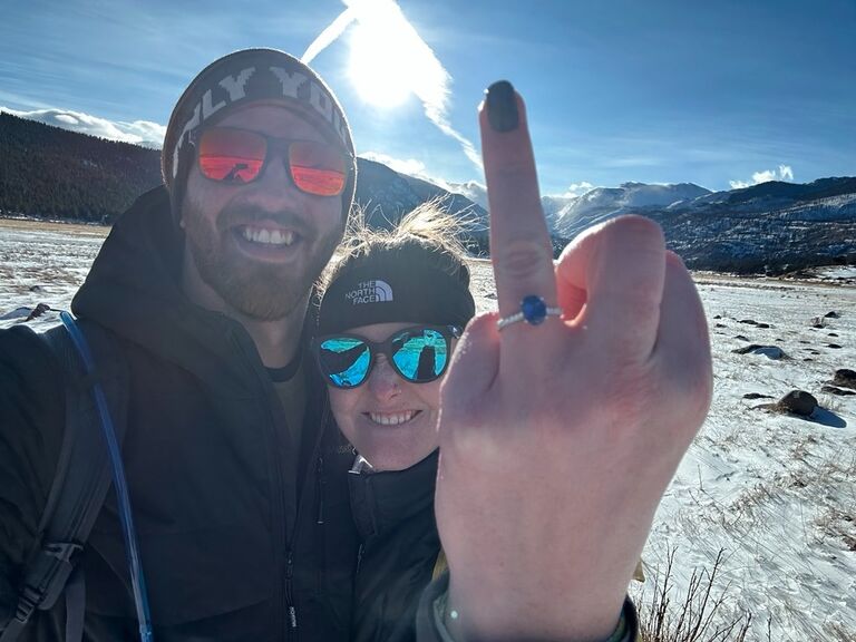 The day we had all been waiting for! We got engaged! 