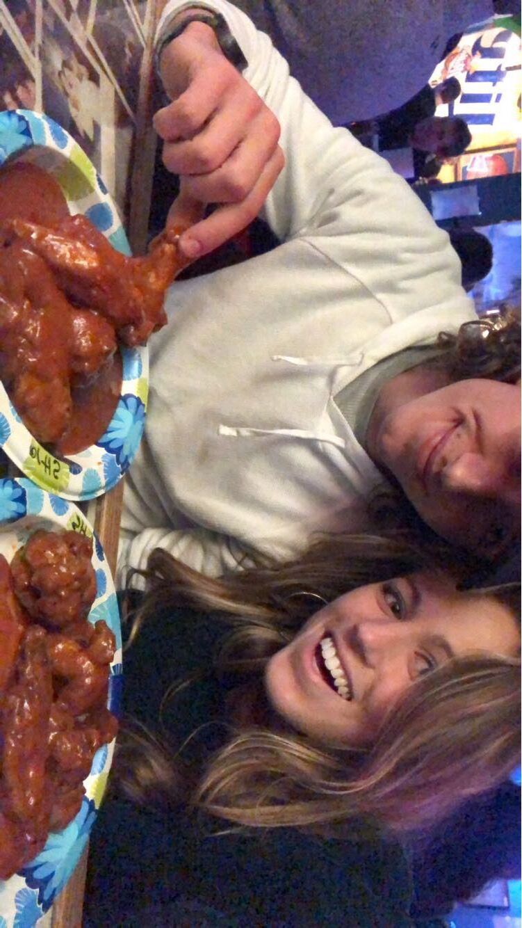 First official "date" and introducing Connor to the local Parrot's Cay in Grand Forks, ND