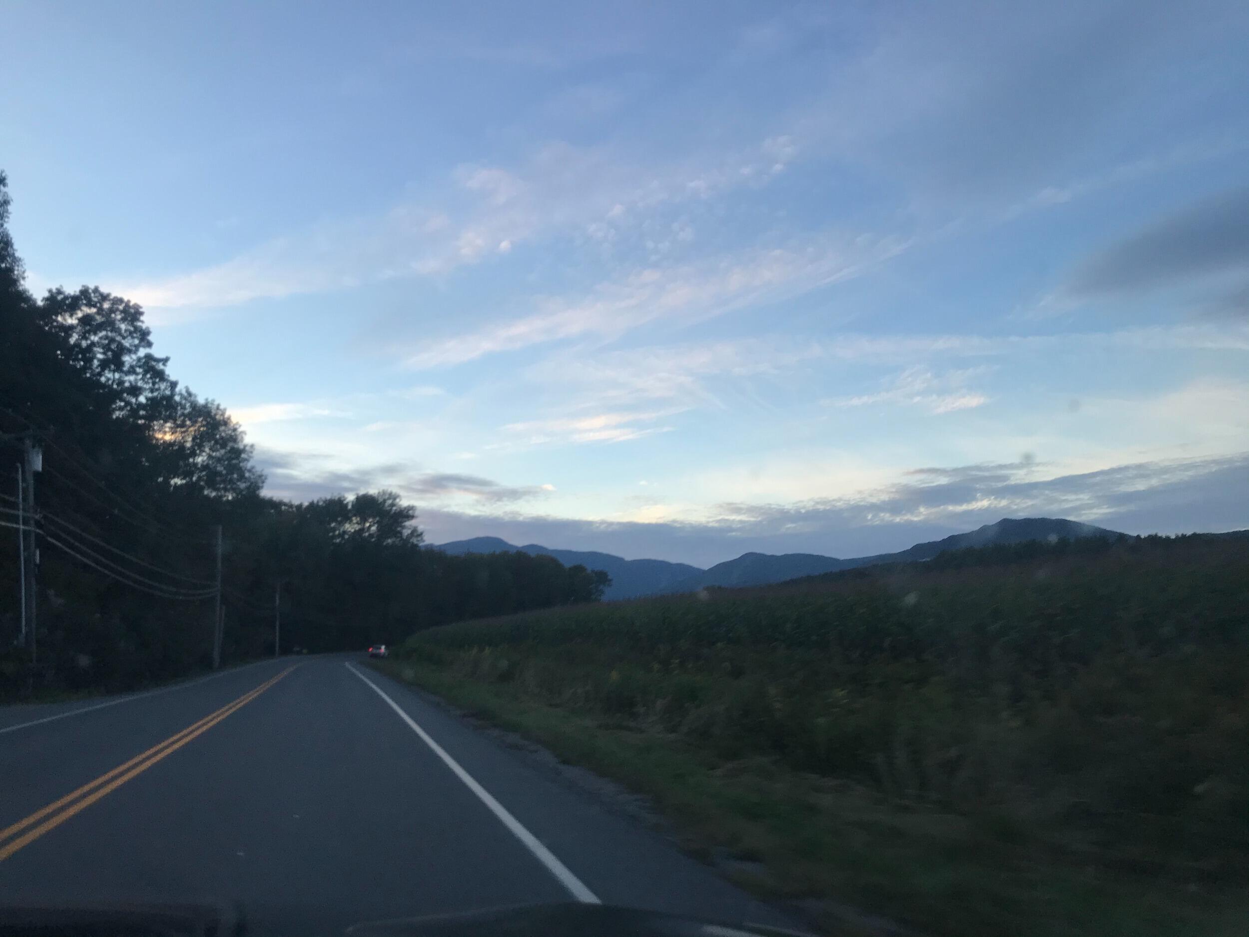 Vermont dreams of what our future could be started here in the privilege of a three week stay. Eatin' treats and sniffin' trees. It quickly became an important place.