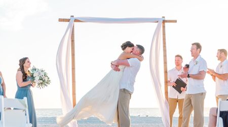 Tradewinds Island Resort Beach Wedding - A Chair Affair, Inc.