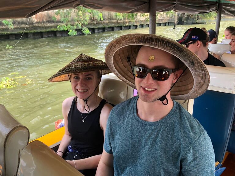 Boat tour in Thailand