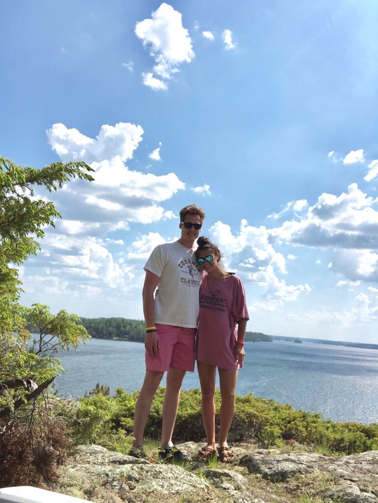 Madi's first time at The Cabin and in Minnesota. We obviously ventured up to Big Island. Chase was so excited to show Madi around Minnesota and bring her to the infamous Cabin. 