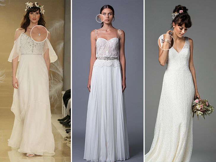 Wedding Jewelry Trends From Fall 2017 Bridal Fashion Week