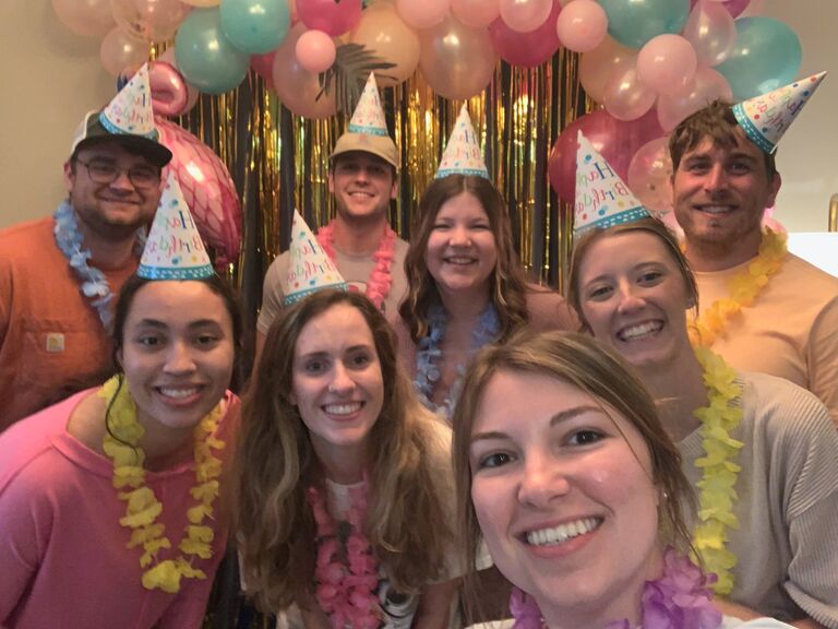 When my close friends threw me a surprise birthday party and I came home to a DM from my future husband