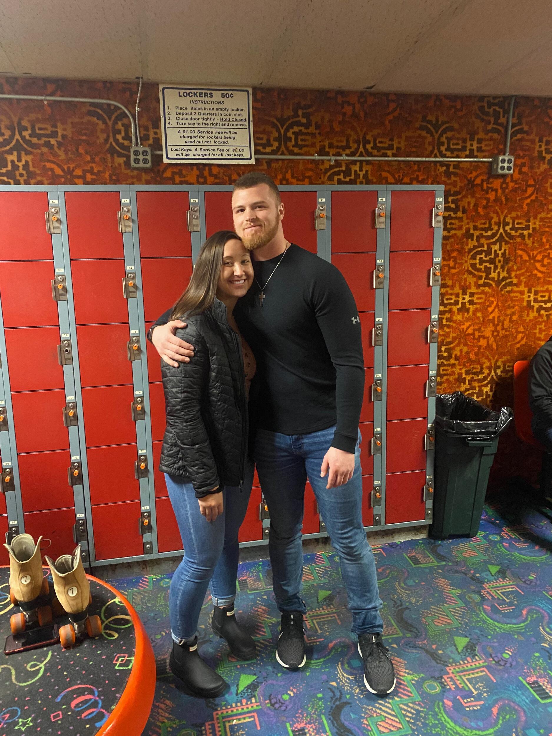 One of our first dates