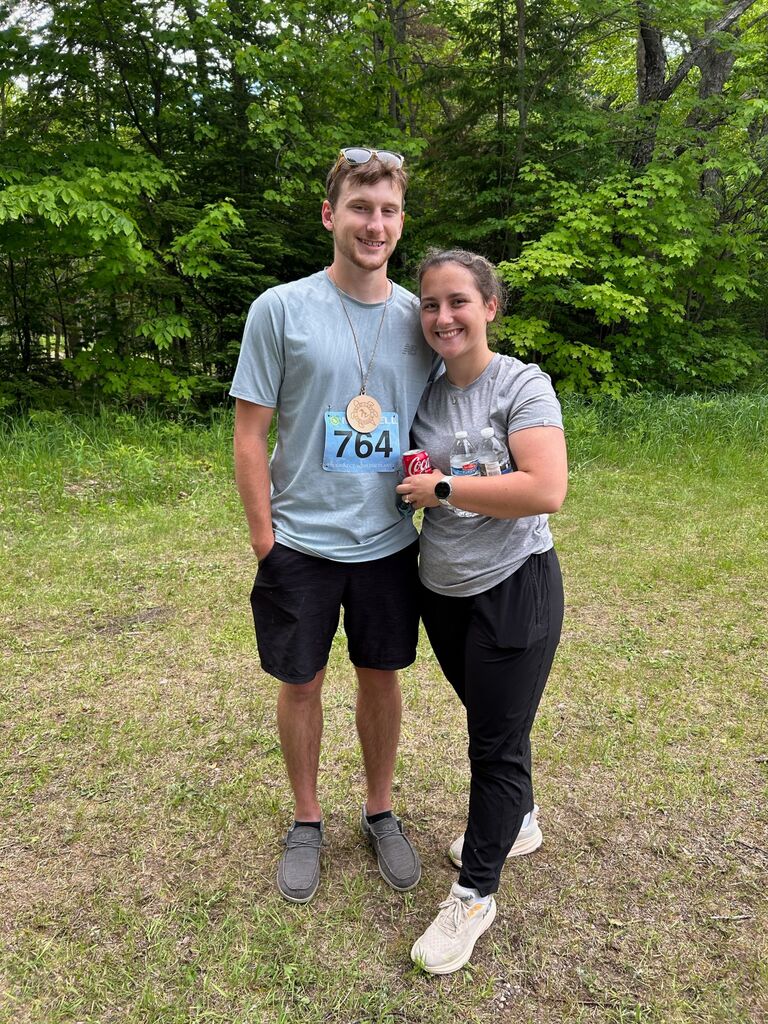 Aftermath of the Rock River Canyon 50K Joseph ran.