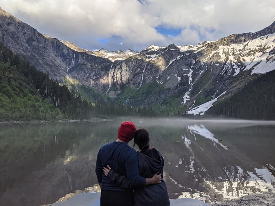 Hiking in Montana.